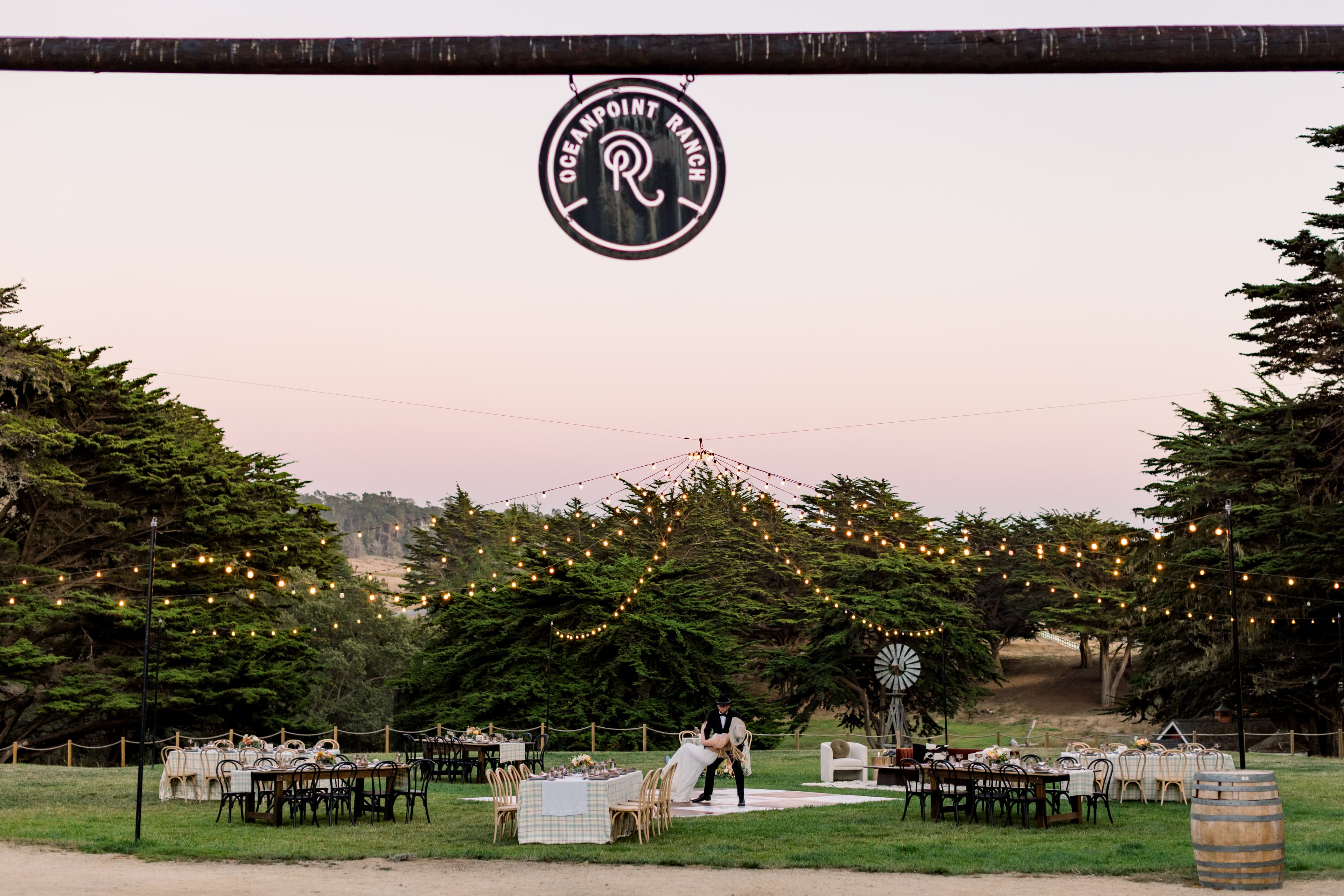 Oceanpoint Ranch wedding venue in Cambria, CA