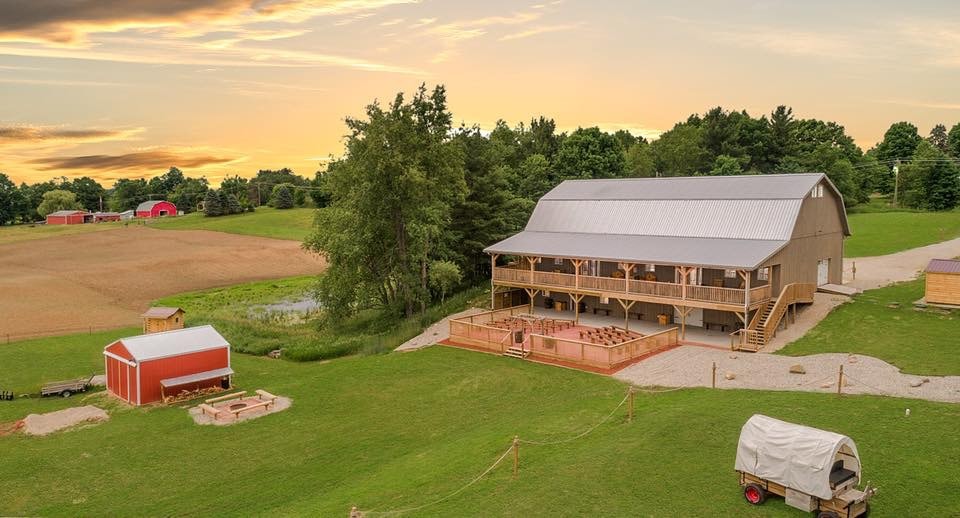 Serendipity Farms wedding venue in Blanchard, MI